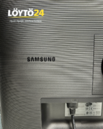 Samsung S24A400VEU -näytön takapaneelin kuviointi ja logo.