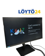 Samsung S24A400VEU 24" Full HD -näyttö edestä kuvattuna ja toiminnassa.