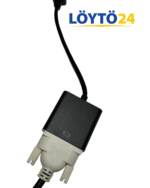 Näyttökaapeli ja VGA-adapteri kytkentää varten