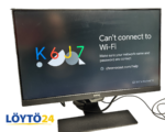 Käytetty BenQ GW2280 21.5" Full HD -näyttö toiminnassa pöytäjalustalla.