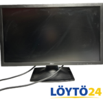 Dahua DHL22-F600 21.5" LCD-näyttö edestä kuvattuna pöytäjalustalla.