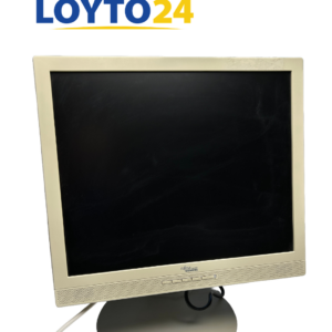 Fujitsu Siemens SCENICVIEW A17-2A 17" LCD-näyttö edestä kuvattuna.