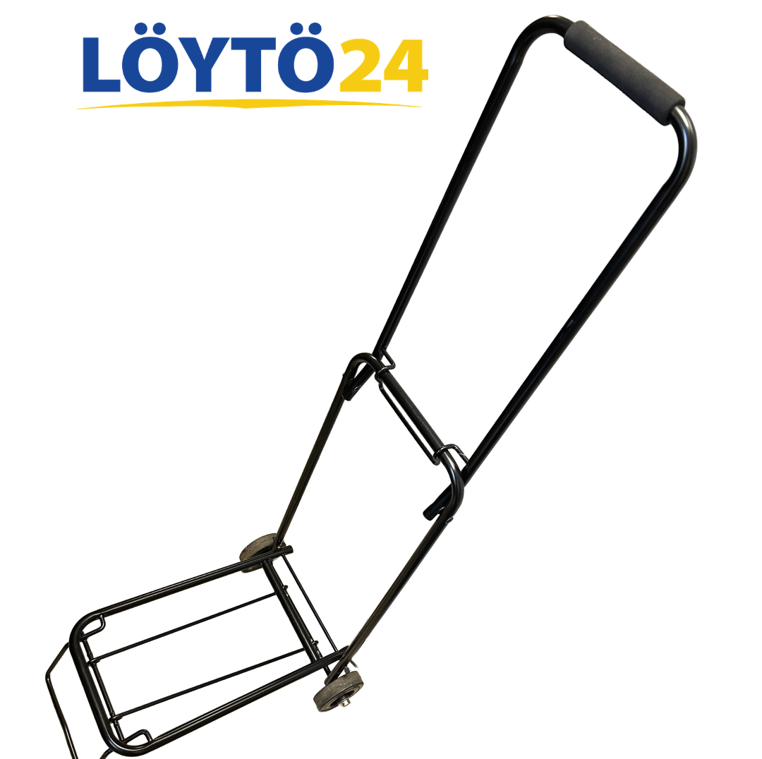 Tuotekuva (7) Pieni kokoantaitettava nokkakärry avattuna käyttöasentoon (90 cm).
