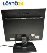 ViewSonic VA951S -näytön takaosa, liitännät ja jalusta