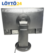 Samsung SyncMaster 2243BW -näytön takapaneeli ja korkeussäädettävä jalusta