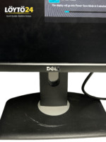 Dell UltraSharp U2412M -näytön jalusta ja logo
