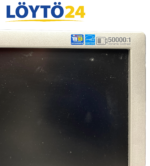 SyncMaster -näytön yläkulman TCO '03-, Energy Star- ja 50000:1 Contrast -tarrat