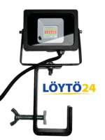 Eurolite FL-10 SMD RGB LED-valonheitin edestä