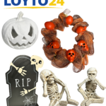 Halloween koristesetti 4 kpl