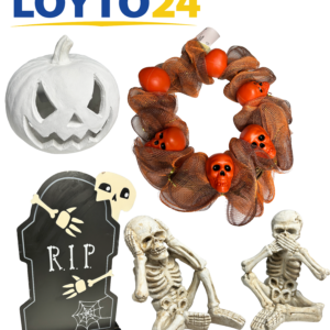 Halloween koristesetti 4 kpl