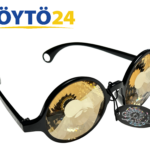 Mustat GloFX Wormhole Kaleidoscope Glasses