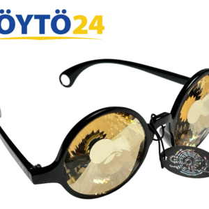Mustat GloFX Wormhole Kaleidoscope Glasses