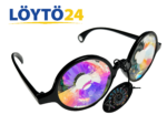 Sateenkaari GloFX Wormhole Kaleidoscope Glasses-valoefektilasit festareille