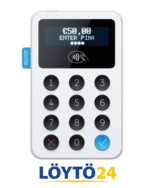 Valkoinen iZettle-kortinlukija tuotekuva
